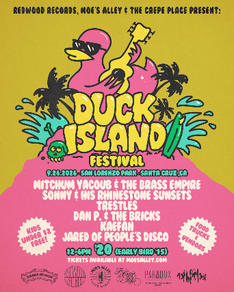 Duck Island Festival : Bands, Vendors, Food and Fun at San Lorenzo Park | event-image