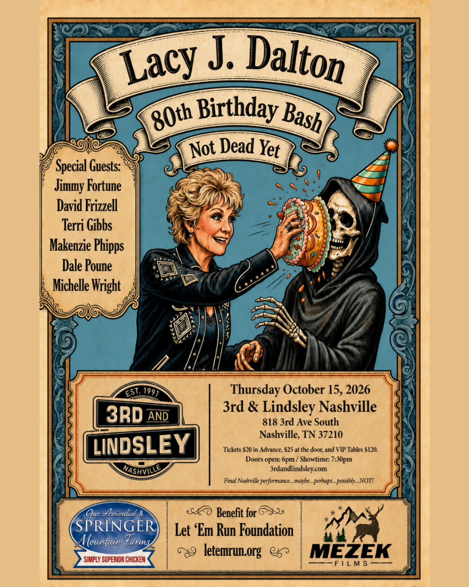 Lacy J. Dalton 80th Birthday Bash "Not Dead Yet" featuring Jimmy Fortune , David Frizzell , Terri Gibbs , Makenzie Phipps , Dale Poune & Michel...