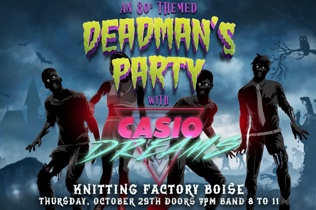 Casio Dreams tickets at Knitting Factory Concert House - Boise, Boise