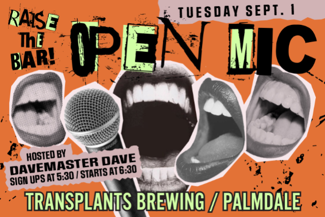RAISE THE BAR: OPEN MIC NIGHT