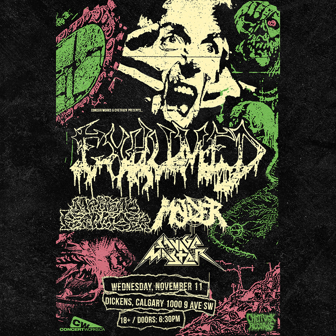 EXHUMED w/ Jarhead Fertilizer, Savage Master and Molder