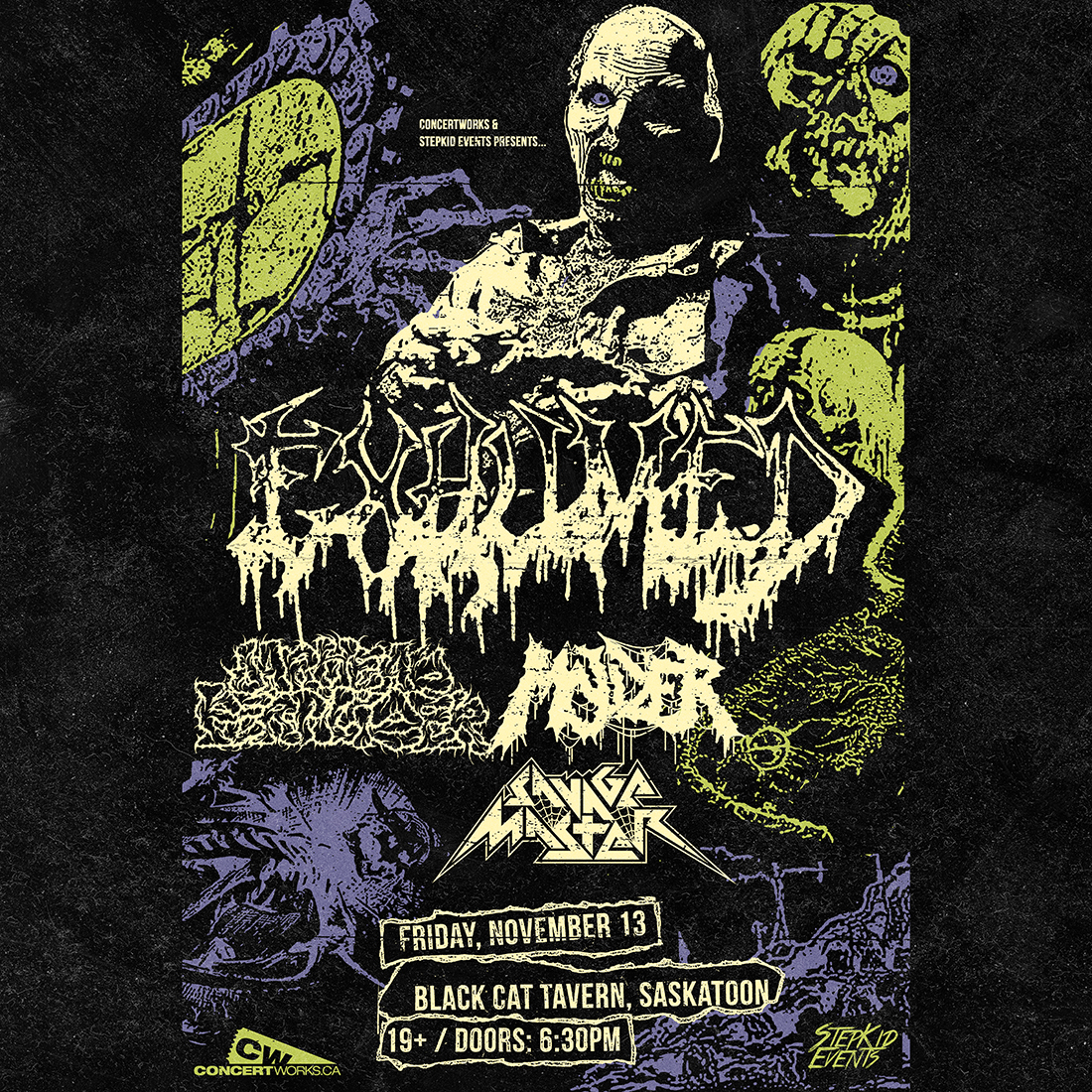 EXHUMED w/ Jarhead Fertilizer, Savage Master and Molder