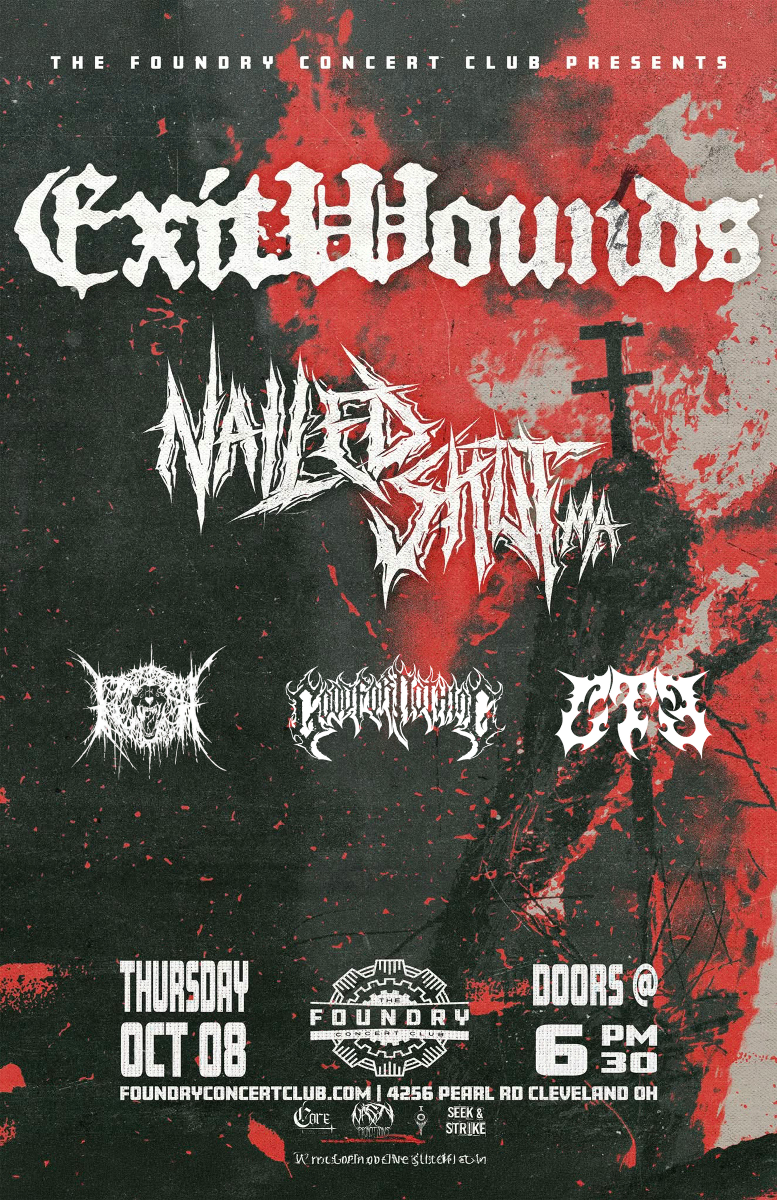 Exitwounds, Nailed Shut MA, POOCH, CTE, Goodfornothing