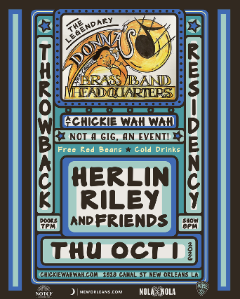 Herlin Riley and Friends at Chickie Wah Wah