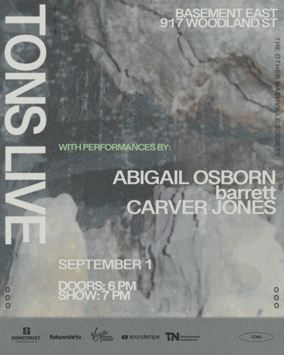 TONS Live! ft. Abigail Osborn, barrett, and Carver Jones