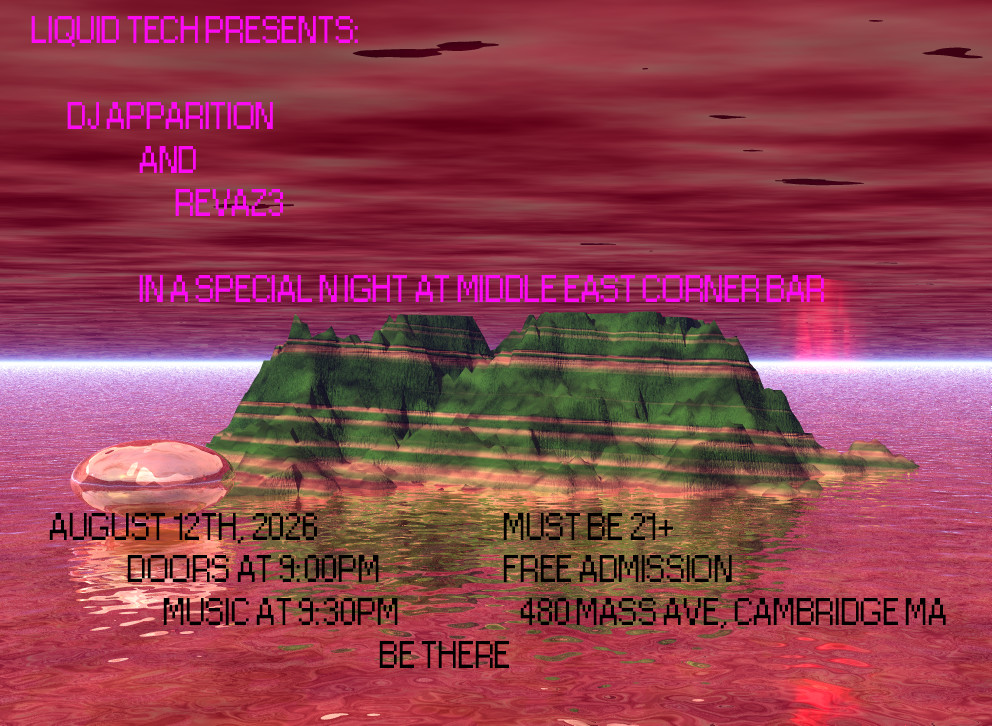 Liquid Tech ft. DJ Apparition & ReVaz3 | Event Image