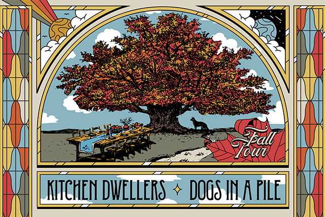 Kitchen Dwellers and Dogs in a Pile
