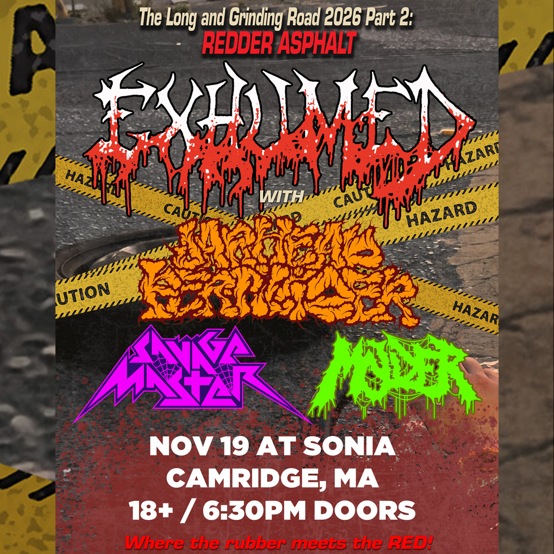 Grayskull Booking Presents : Exhumed, Jarhead Fertilizer, Savage Master, Molder