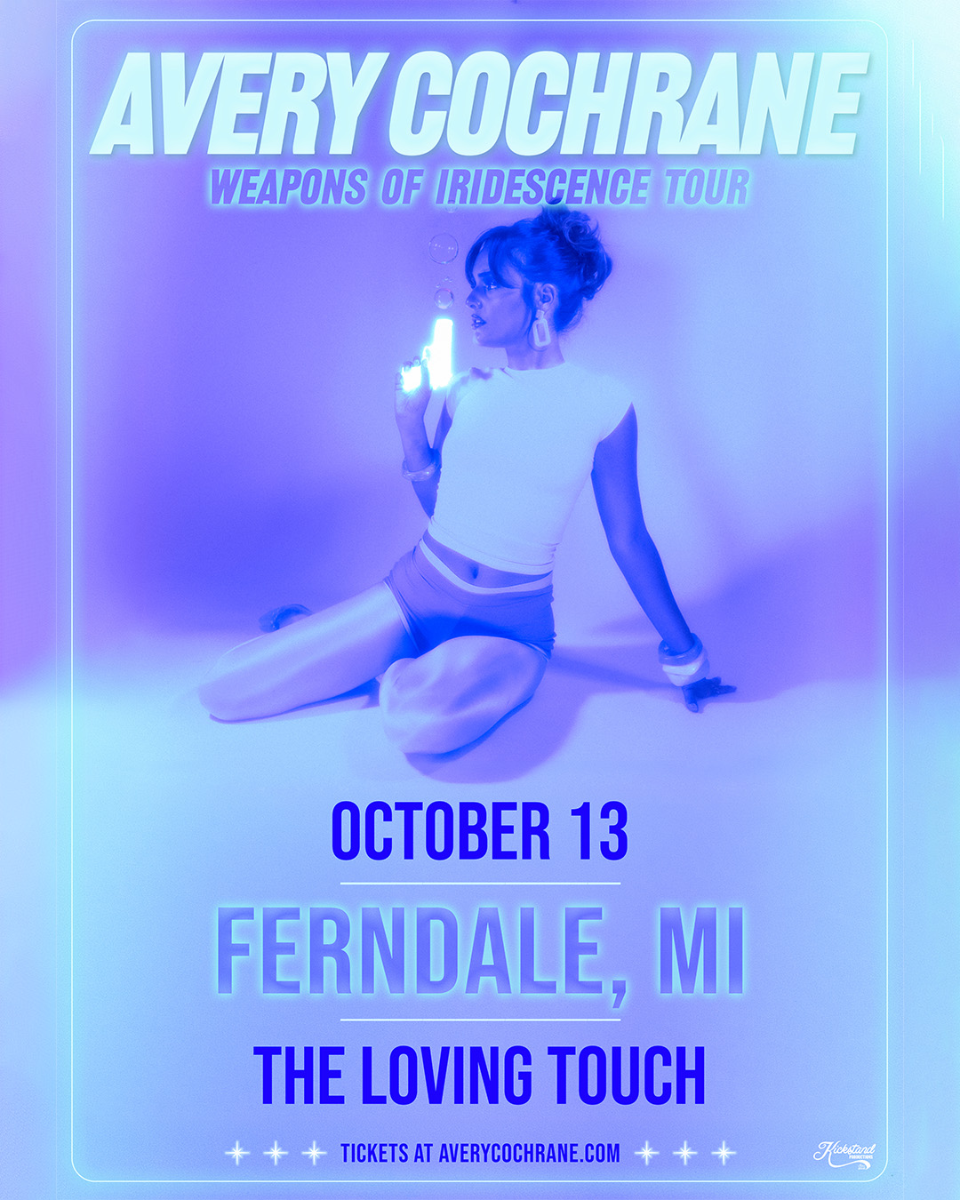 Kickstand Productions Presents Avery Cochrane: Weapons of Iridescence Tour