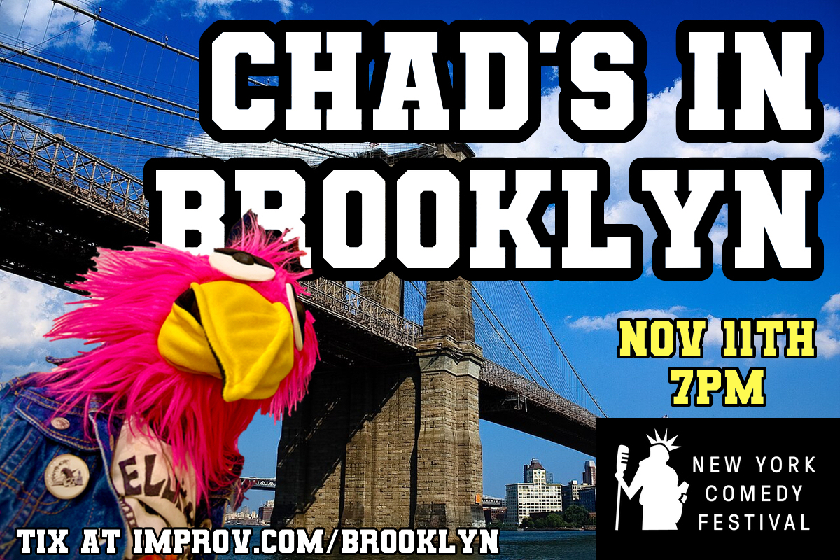 Chad The Bird LIVE! presented by New York Comedy Festival