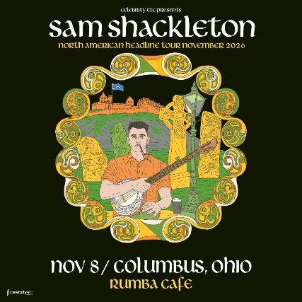 Cartel de Sam Shackleton Happy Hour Concert