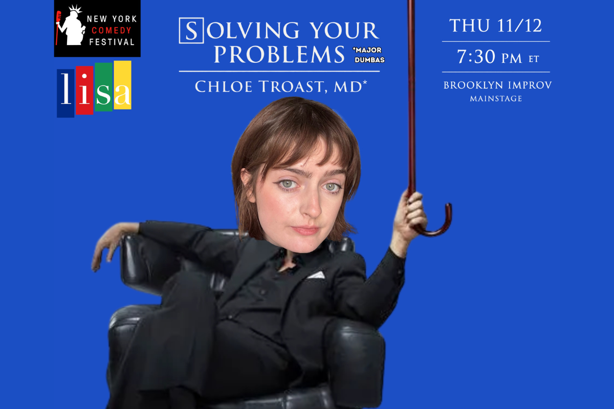 Solving Problems with Chloe Troast presented by New York Comedy Festival