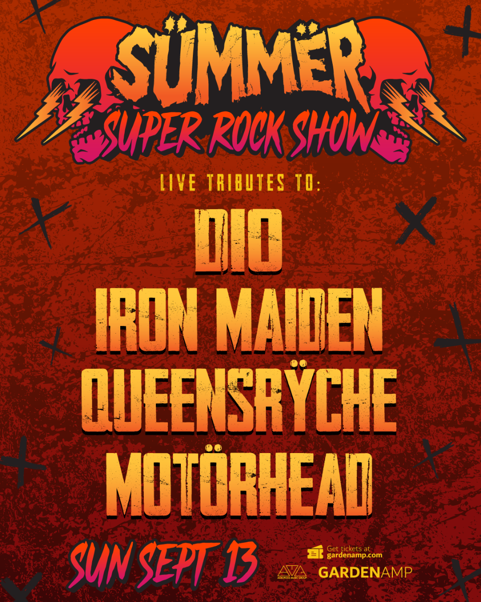 Dio, Iron Maiden, Queensrÿche, Motörhead Tributes - SÜMMËR Super Rock Show