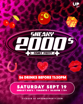 Sneaky 2000s Dance Party at Sneaky Dee's - Sep 19 2026