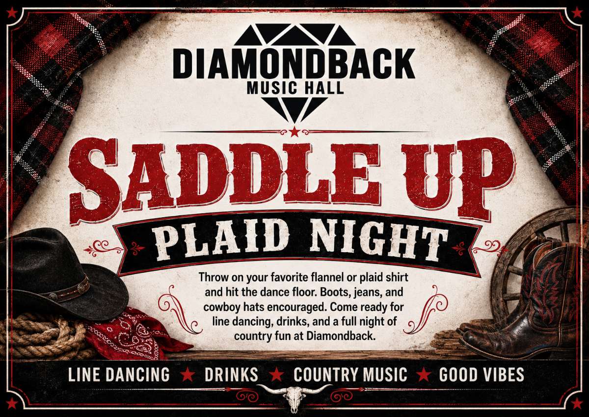 Saddle Up Dance Party (Plaid Night)