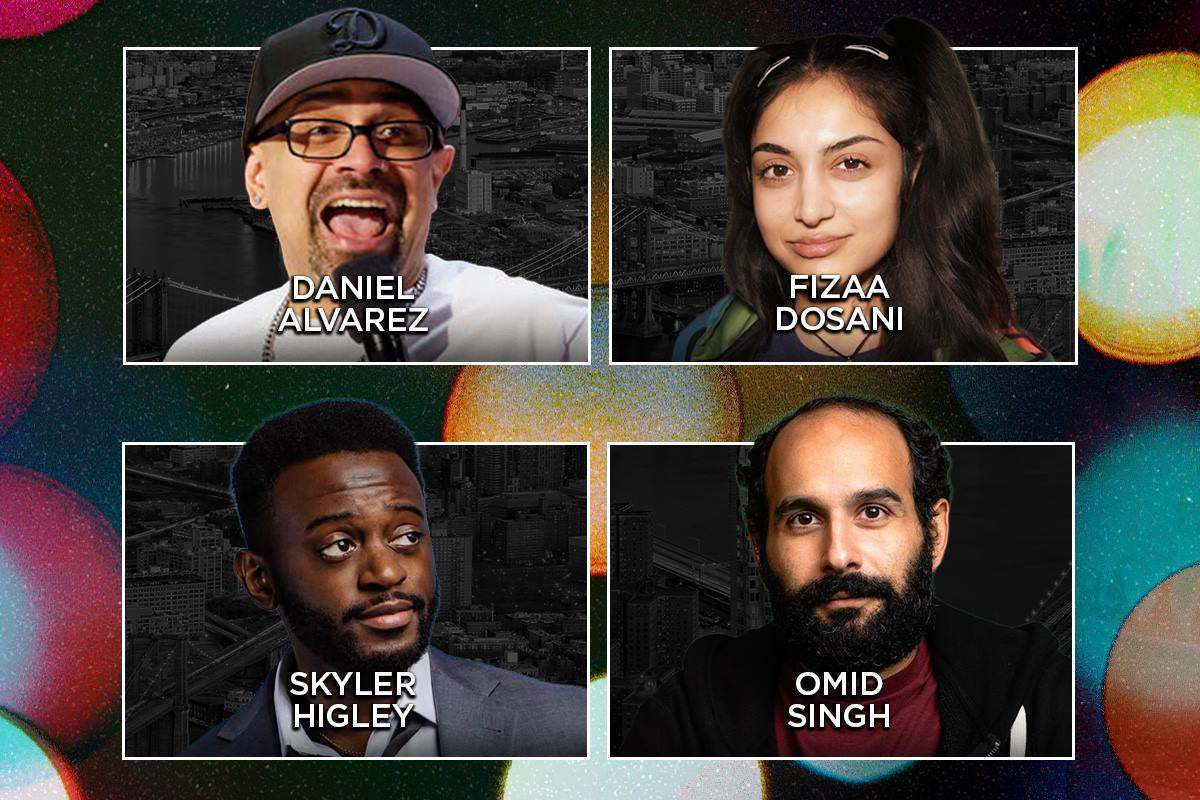 Tonight at the Lab ft. Fizaa Dosani, Brent Weinbach, Skyler Higley, Omid Singh, Daniel Alvarez, Steven Marcus Releford, Ainsley Bailey, Julian Fernandez  and more TBA