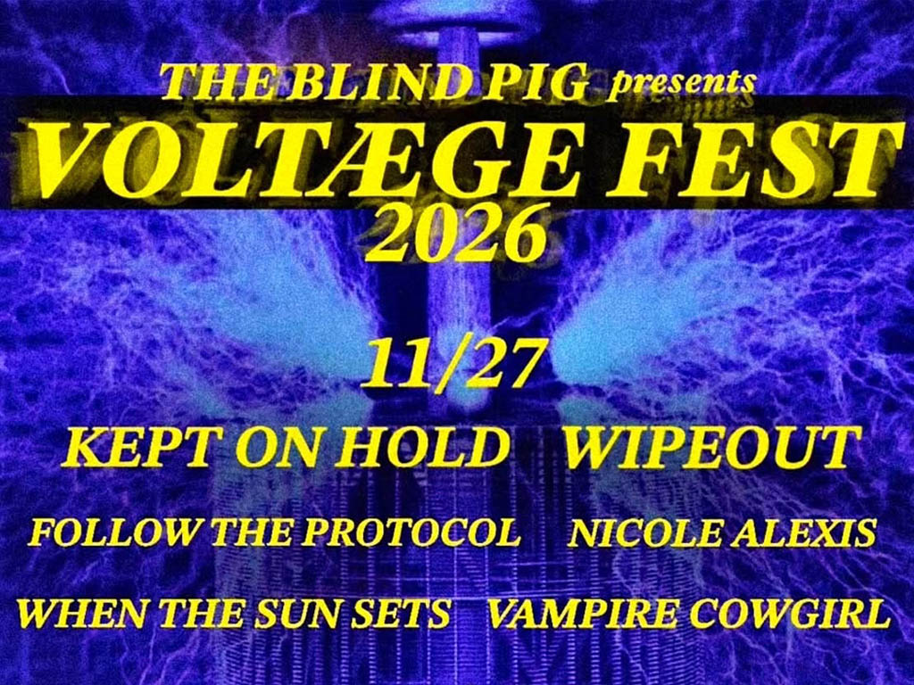 Voltaege Fest 2026, Kept on Hold, Wipeout, Follow The Protocol, Nicole Alexis, When The Sun Sets, Vampire Cowgirl - 27/11/26