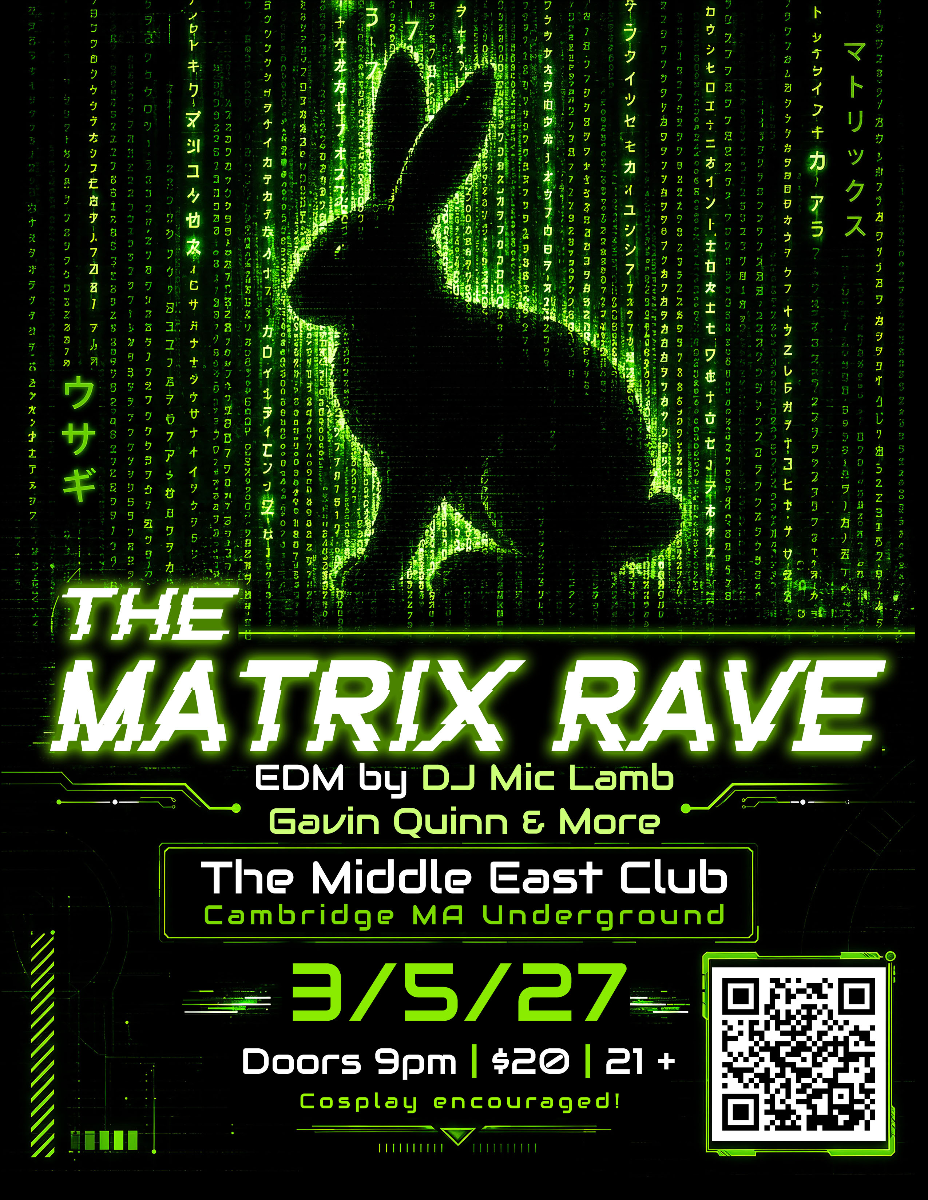 The Matrix Rave | Event Image