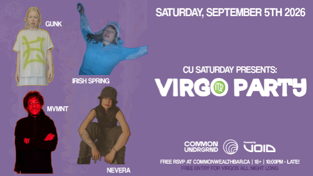 Cu Saturday Pres. Virgo Party