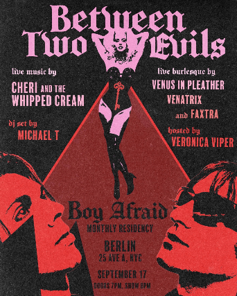 Using concert image Between Two Evils concert image
